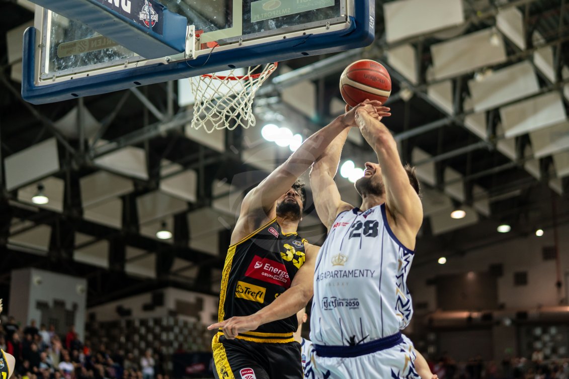 Koszykówka: ORLEN Basket Liga. King Szczecin - Energa Trefl Sopot. - Agencja Fotograficzna